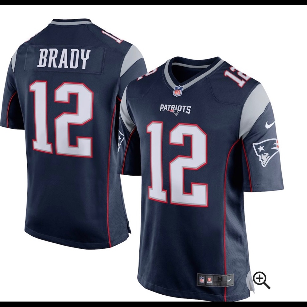 Like new Tom Brady Patriots jersey youth Large